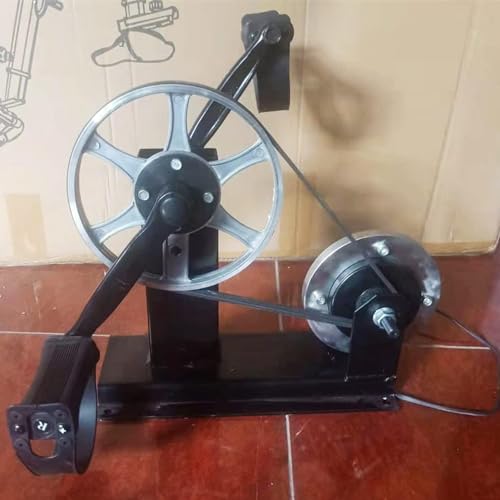 DPLXFPP Generador Portátil de Emergencia 300W - Sistema de Pedal y Manivela para Ejercicios, Operado con El Pie, Kit del Centro Comercial,2