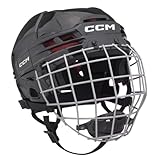 CCM Tacks 70 - Casco Combo Senior, taglia L, colore: Nero