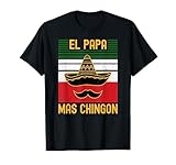 Photo Gallery el papa mas chingon mexico flag father s day vintage maglietta Photo Gallery el papa mas chingon mexico flag father s day vintage maglietta