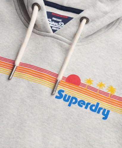 Sweat shirt Superdry Capuche à rayures arc en ciel US 8 - vue 7