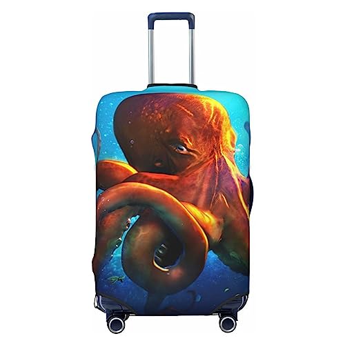 Housse de protection élastique lavable valise voyage PEIXEN XL noire