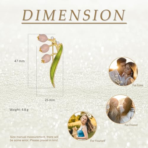 Image of 14K Gold-Plated Flower Brooch Pins Crystal Rhinestone Flower Brooch Pin Accessories Christmas Birthday Gift for Women