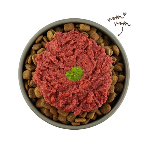 Bosch Freshe Schnauze - Erdig rotes Ackergemüse 8 x 200 g | Topping für Hundefutter | Für Trockenfutter und Nassfutter geeignet | mit frischer Rote Bete, Karotten, Kartoffeln & Hagebutten