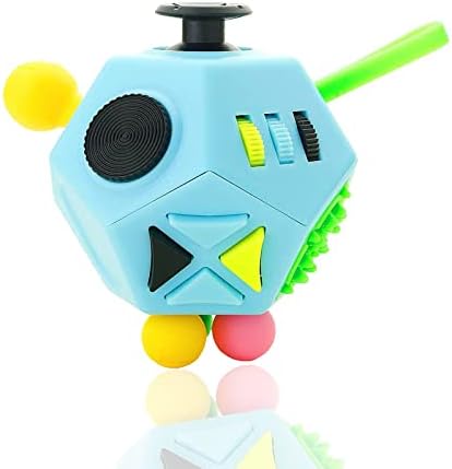 PAPOLGO Fidget Toys,ADHD Fidget Toys,Autism Fidget Toy,12 Side Cu...
