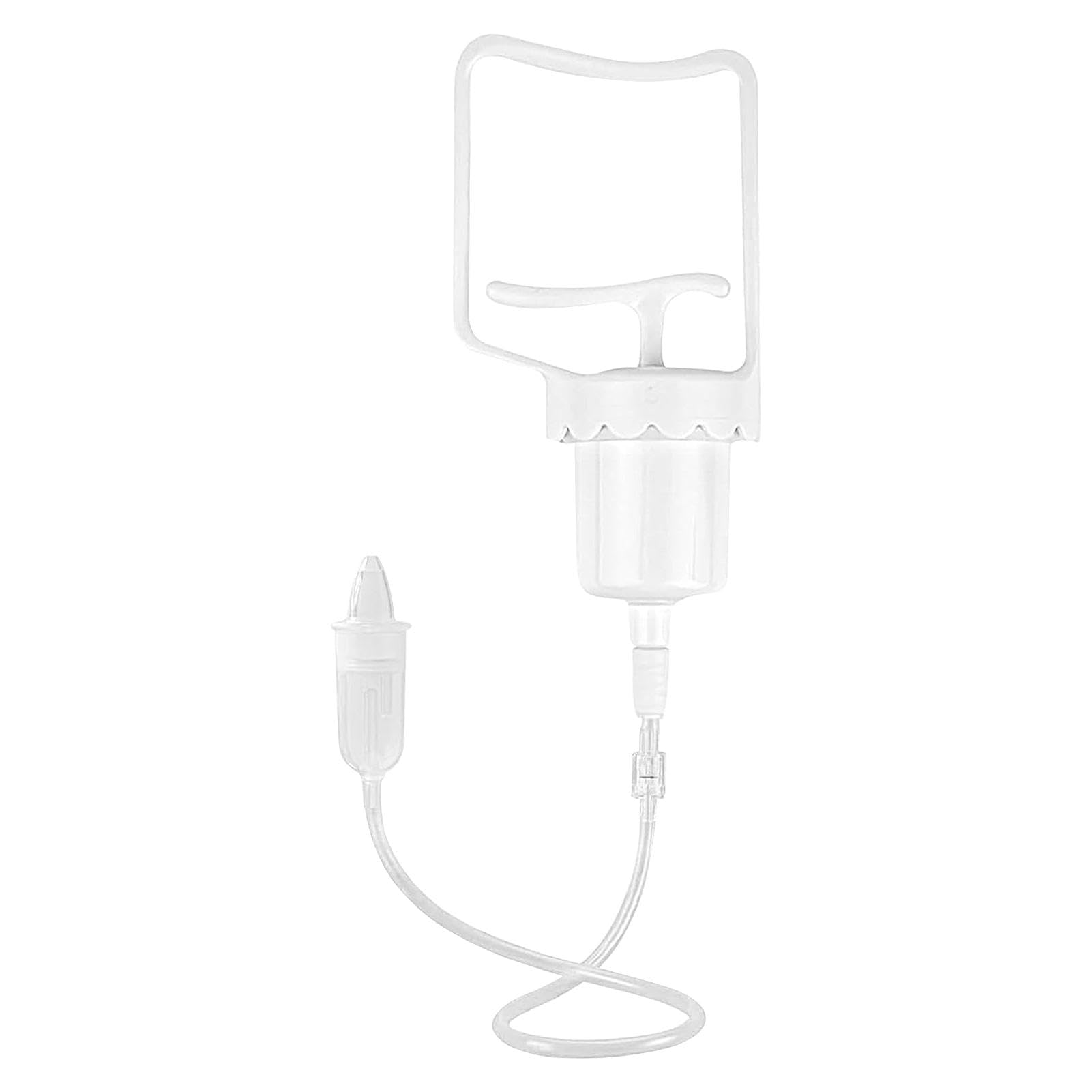 Nasal Aspirator for Babies – Nasal Aspirator with Manual Pump, Nose Suction Cup with Powerful Manual Pump, Soft Silicone Nose Cleaner for Fast and Effective Relief of the With