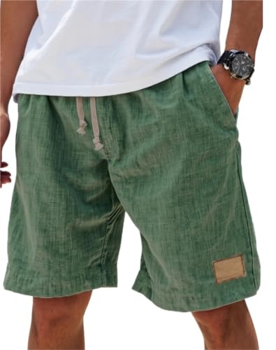 Short en lin homme streetwear pour vos balades urbaines en été