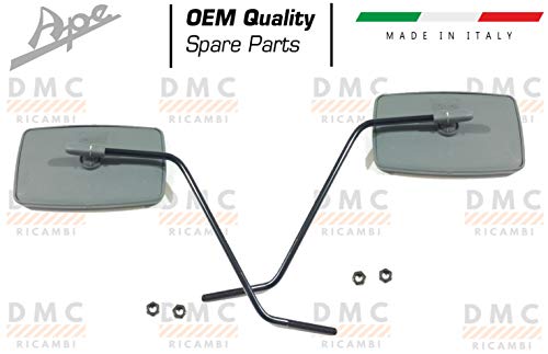  KIT 2 SPECCHIO SPECCHIETTO RETROVISORE COMPATIBILE CON PIAGGIO APE 601