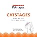 Catstages Purrsecco & Cupcakes Cat Toys, 6-Pack Catnip Toys with Feathers, Crinkle & Mesh, Multicolored