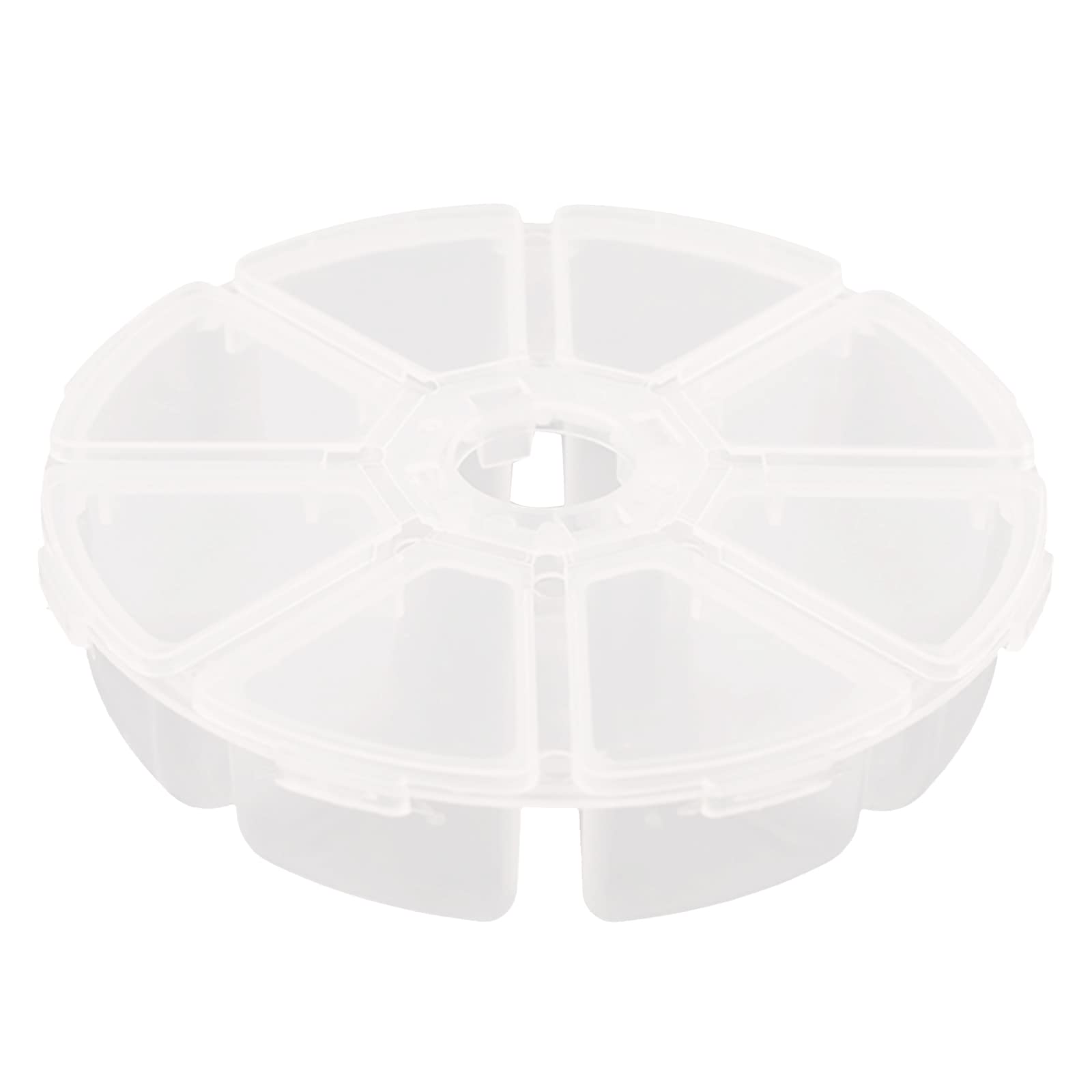HZBB Multi Useful Transparent Storage Jewelry Box Compartment Adjustable Container Home Beads Earring Box Holder Storage Containers