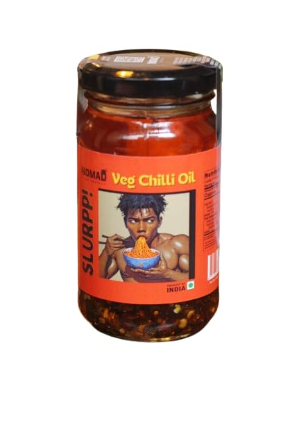 Nomad Food Project Spicy Chilli Oil | 200gms |Made with Byadgi and Guntur Chillies | Pair it with Momos, noodles, stirfries, eggs | Dip, Cook, Marinate and Enjoy (B0D9WG9YZM) Amazon Price History, Amazon Price Tracker
