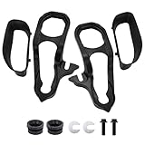 Dokili Front Car Tow Hooks Left Right with Hardware Compatible with Dodge Ram 1500 DT with 3.6L 5.7L