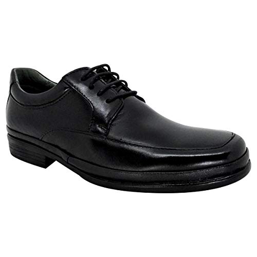 Sapato Social Masculino Sapatoterapia New York Conforto Bico Redondo Super Comfort Couro 30310 - Pre
