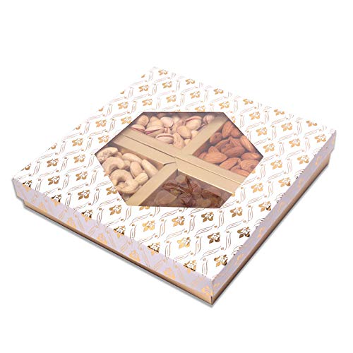 Leeve Dry Fruits Brand | Premium | Birthday gift Hampers | Fruit Nut | 200 Gm | Cashew | Almond | Pista | Raisins | Dry Fruit Combo | Celebrations Gift Pack | Fancy Box