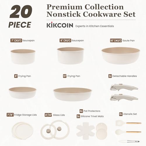 KIKCOIN-20-Pcs-Pots-and-Pans-Set-Non-Stick-Detachable-Handle-Cookware-Set-Nonstick-Non-Toxic-Induction-RV-Kitchen-Cooking-Set-with-Removable-Handles-DishwasherOven-Safe-Easy-Clean
