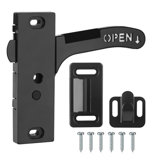 LiuLiXia RV Screen Door Latch Camper Screen Door Latch Handle Replacement Kit for Travel Trailer Camper Motorhome (Right Hand)