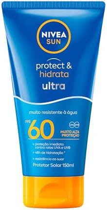 NIVEA SUN Protetor Solar Protect & Hidrata Ultra FPS 60 150ml, Mu...