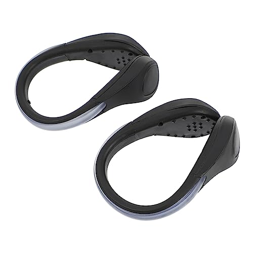 balacoo 2Pcs Luminous Shoe Clips Light for Night Running Cycling Lightweight Safety Gear for High Visibility Clip Design for Runners Bikers Outdoor Sports