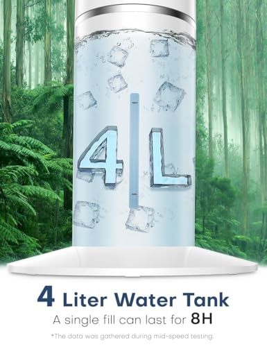 HIFRESH Air Cooler for Home, 107CM Tower Cooler w/Remote - Image 7