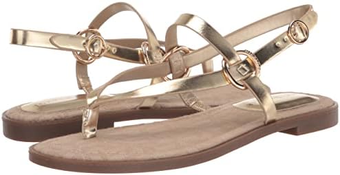 Tommy Hilfiger Women's Missie Sandal, Gold 710, 9 | Image 6