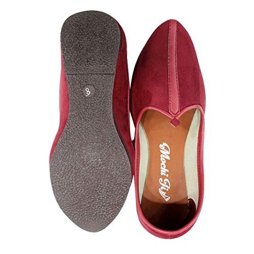 Cherry Mens Traditional Jutti Achkan Shoes Ethnic Mojari Trending Handmade Jooti4