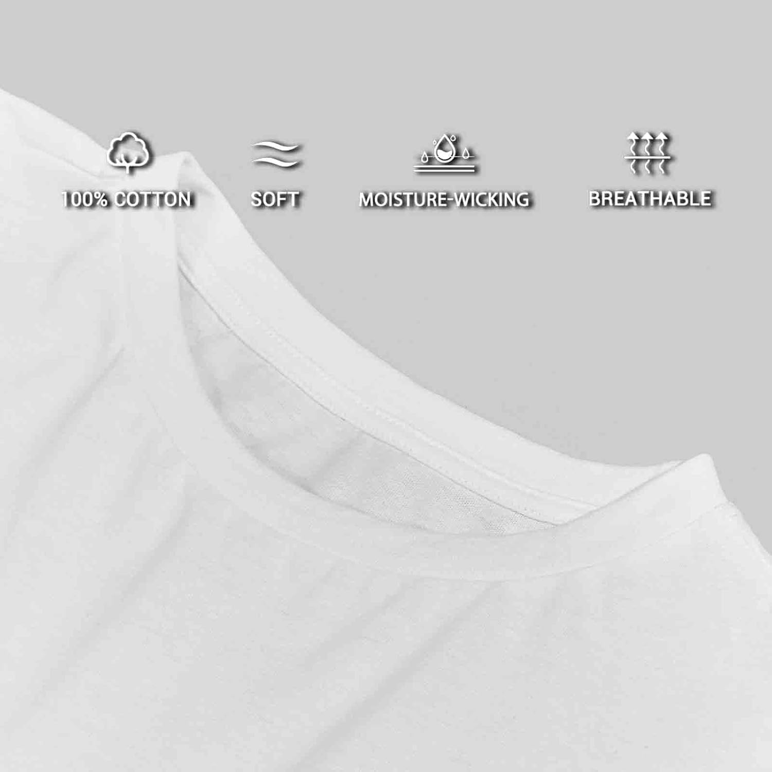 H HYFOL Men's Graphic T-Shirts USA Flag Cotton Long Sleeve American Patriotic Crewneck Regular Tee Shirts - Image 5