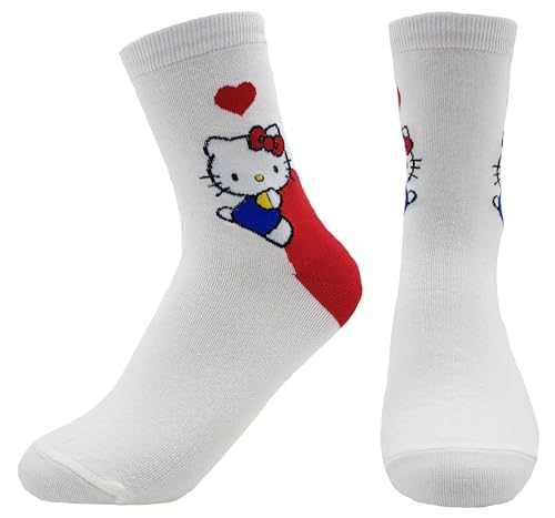 Image of JJMax Women's Kitty Cute Cartoon Cotton Blend Ankle Socks Sets