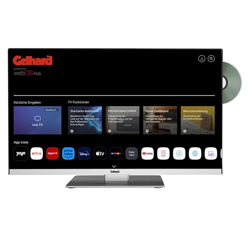 Gelhard GTV2292 Smart TV mit WebOS mit DVD und Bluetooth DVB-S2/C/T2 für 12/24/ 230Volt Full HD – Bild 8