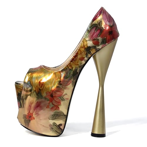 Talons fins pointus et plateforme de 11cm pour vos soirées élégantes