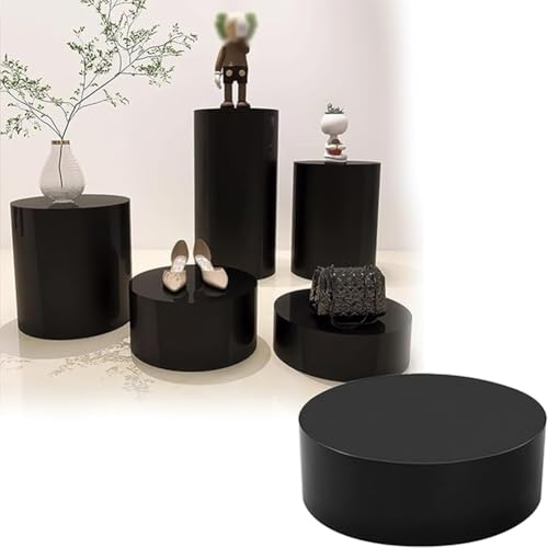 Présentoir rond pour mannequin et support cylindrique pour boutique de mode 40x50 cm
