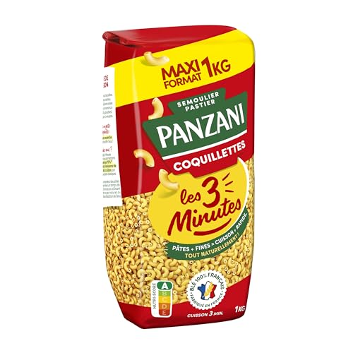 Panzani pasta les 3 minutos coquillettes 1 kg