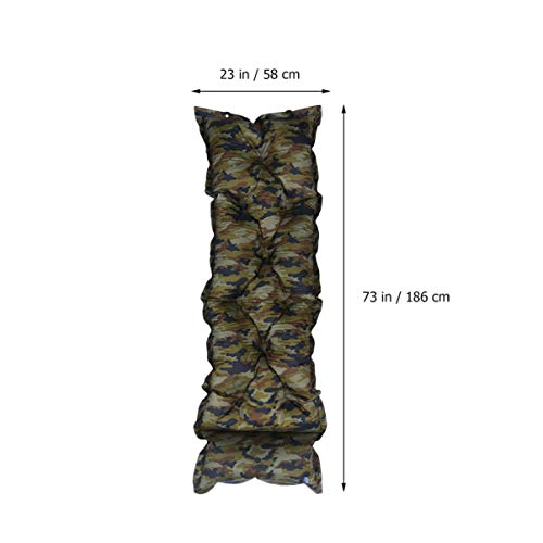 Travesseiro inflável automático de uma peça LIOOBO tapete de dormir para acampamento, barraca dobráv