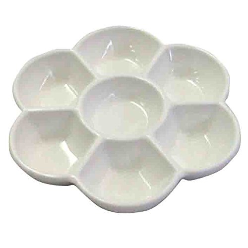 あかしや 筆ペン 水彩毛筆 彩 ミニパレット 玉皿 5個セット CA250-P-5P