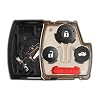 KeylessOption Keyless Entry Remote Car Key Fob Case Button Pad Outer Shell for OUCG8D-380H-A