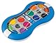 Pelikan Deckfarbkasten Space, 12 Farben + 1 Tube Deckweiß, Blau