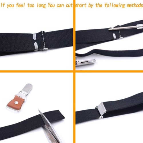 Suspender and Bow Tie Set for Men - Adjustable Y-Back Suspenders with Stylish Bow Tie4