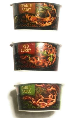 Red Curry Thai Noodles and Peanut Satay Thai Noodles 2