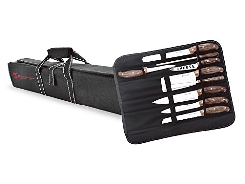 Imperial Collection®Lot de 9 couteaux de chef en inox Professionel dans un étui