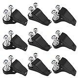 SYWAN 9pcs Carbide High Speed Cutting Teeth Fits for DK2 Stump Grinder Model OPG777, Power King Stump Grinder Model PK0803