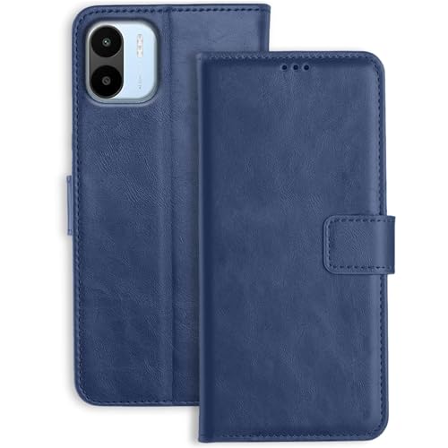 TOUCCH Flip case for Redmi A1 | Redmi A2 Flip Case| Leather Finish Cover & Flexible Stand Design | Card and Money Pocket | Blue (B0CZPKGJ8S) Amazon Price History, Amazon Price Tracker