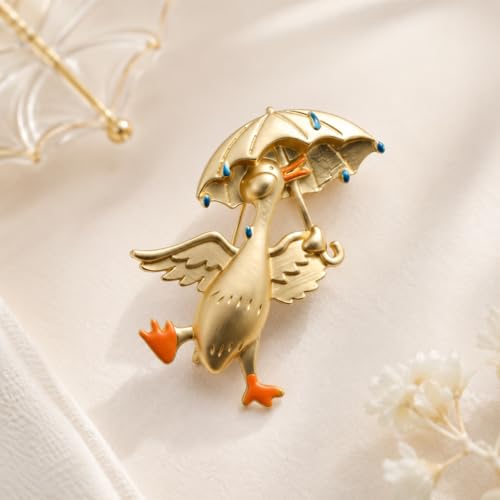 Image of Cute Animal Brooch Pins, Animal Theme Brooches Accessories for Clothes, Birthday Christmas Gift for Women