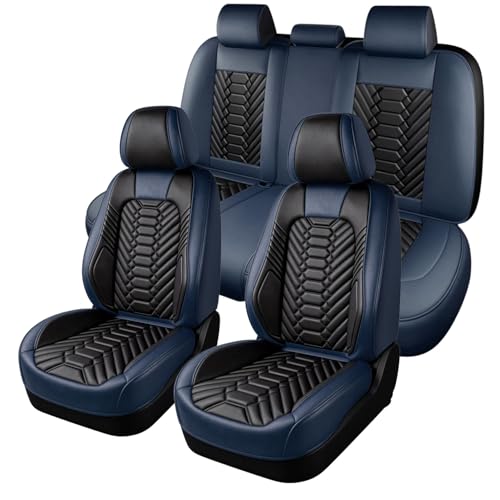 Image of Foneso Premium Nappa Leather Car Seat Covers for Ram | Waterproof Truck Seat Cover Car Seat Protector Compatible with 2009-2026 RAM 1500 /2500 /3500 Crew Quad Cab Pickup Cushions