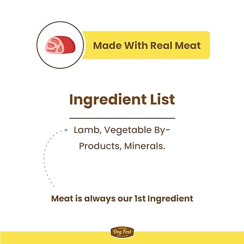 Image of Barkbutler x Dogfest Meat Sticks Lamb, Dog Treat Combo Pack (45gx2)| Protein Packed, Made with Natural Ingredients |0% Artificial Flavours, Colours or Preservatives|Select Grade, for All Adult Breeds