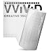 VViViD High Gloss Clear Vinyl Transfer Paper Self-Adhesive Roll W/Grid Backing 12 Inches x 10 Feet 3 Mil