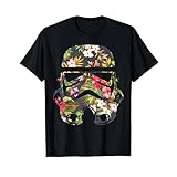 スター・ウォーズ トロピカルストームトルーパー フローラルプリント グラフィックTシャツ Tシャツ