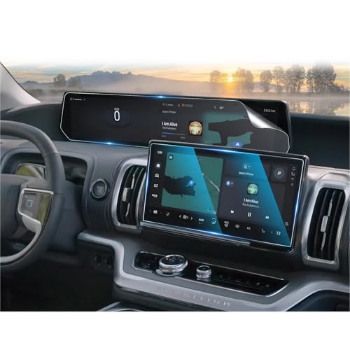 CDEFG 2 Pack For 2025 2026 2027 Ford Expedition Screen Protector - 13.2 Inch Touchscreen & 24 Inch Instrument Panel Display 2PCS- 2025-2027 Expedition Accessories