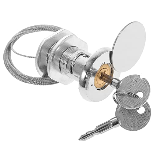 FOYTOKI 1 Juego De Cerradura De Puerta Con Solapa Cerradura De Puerta De Garaje De Repuesto...