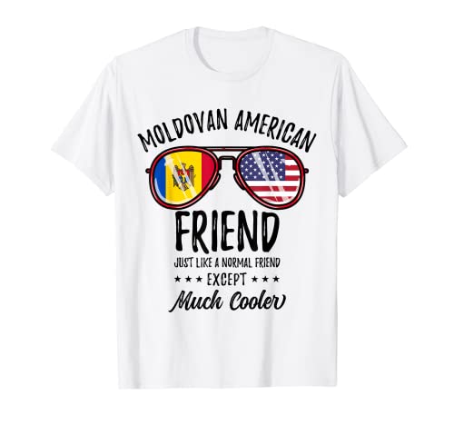 Moldovan american friend moldovan heritage t-shirt