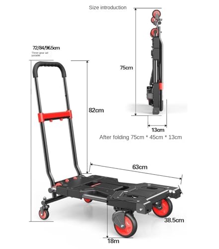 Carretilla plegable multiusos PXIWDAN miniatura 2