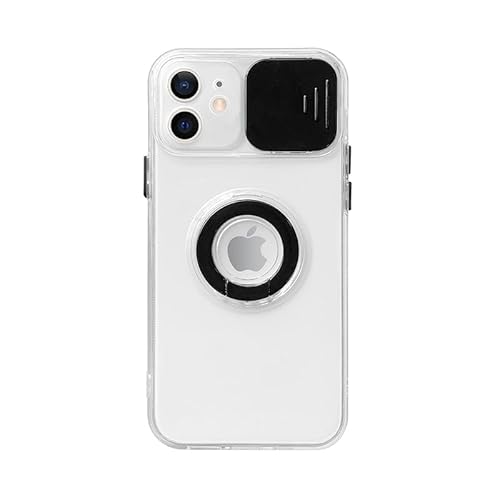 Case Compatible with iPhone 12 Pro Max in Black Camera Lens Protection Cover Soft TPU