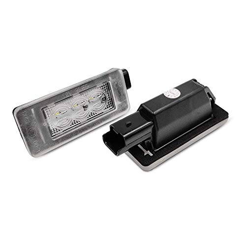 Luces de matrícula LED sin error Canbus para Peugeot 208 308 II y Citroen C5 III